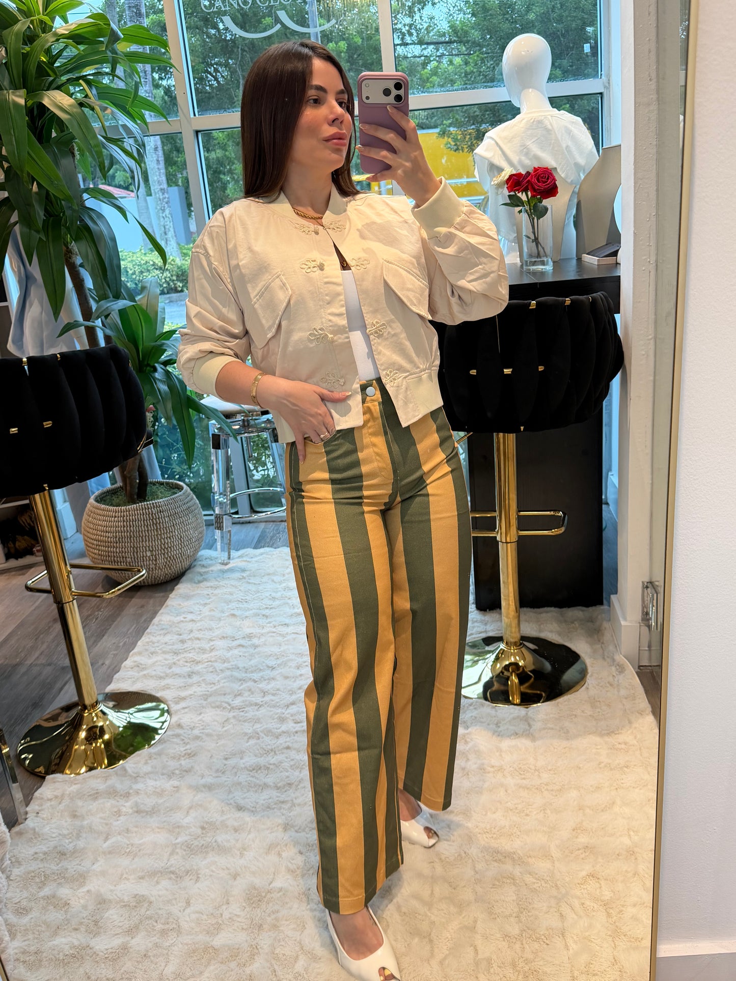 Pant double tone