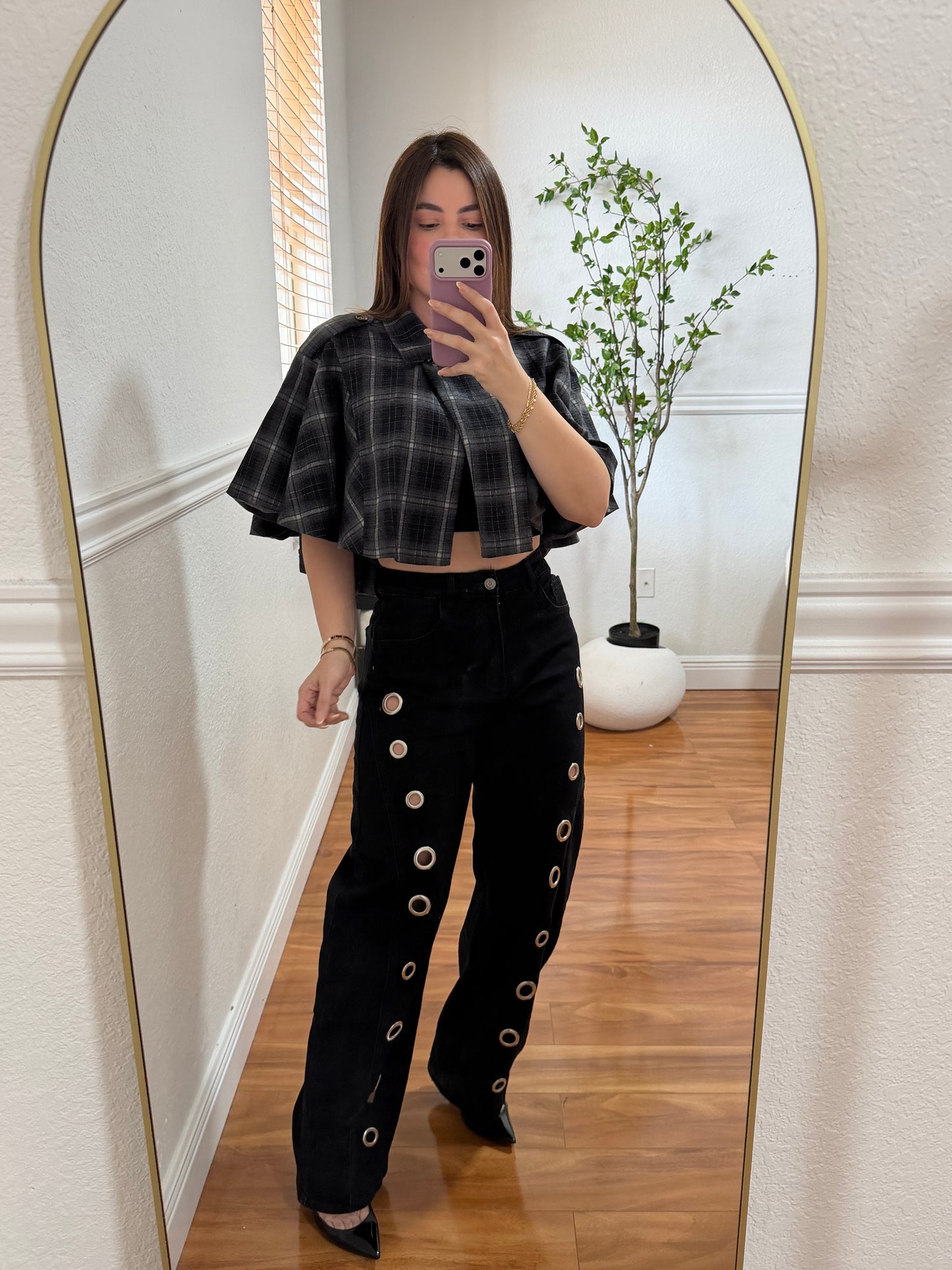 Ring black pant