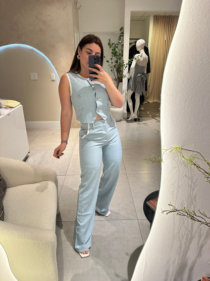Bruna baby blue Set