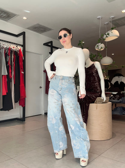 Flower Jeans
