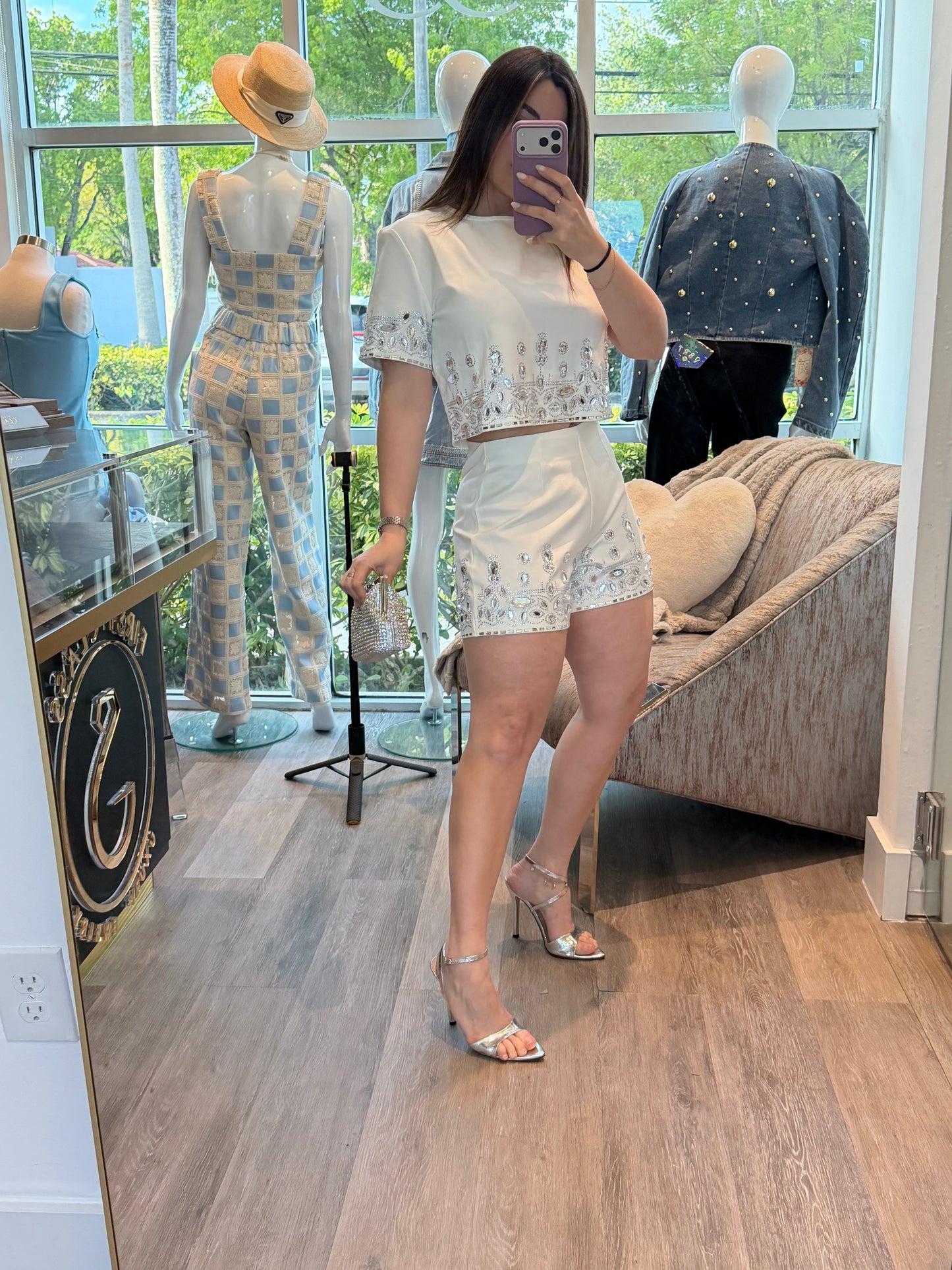 White Crystal Set