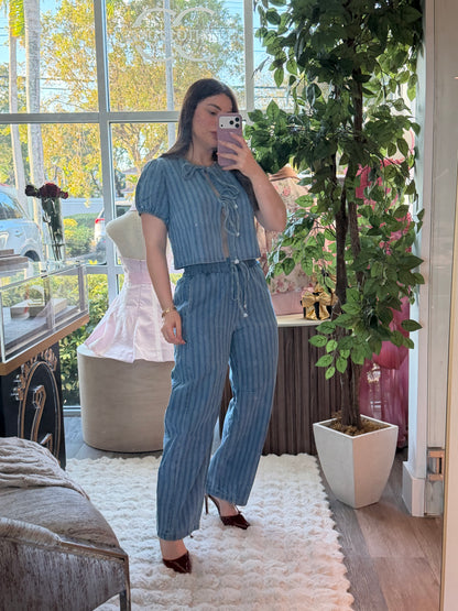 Clara denim set