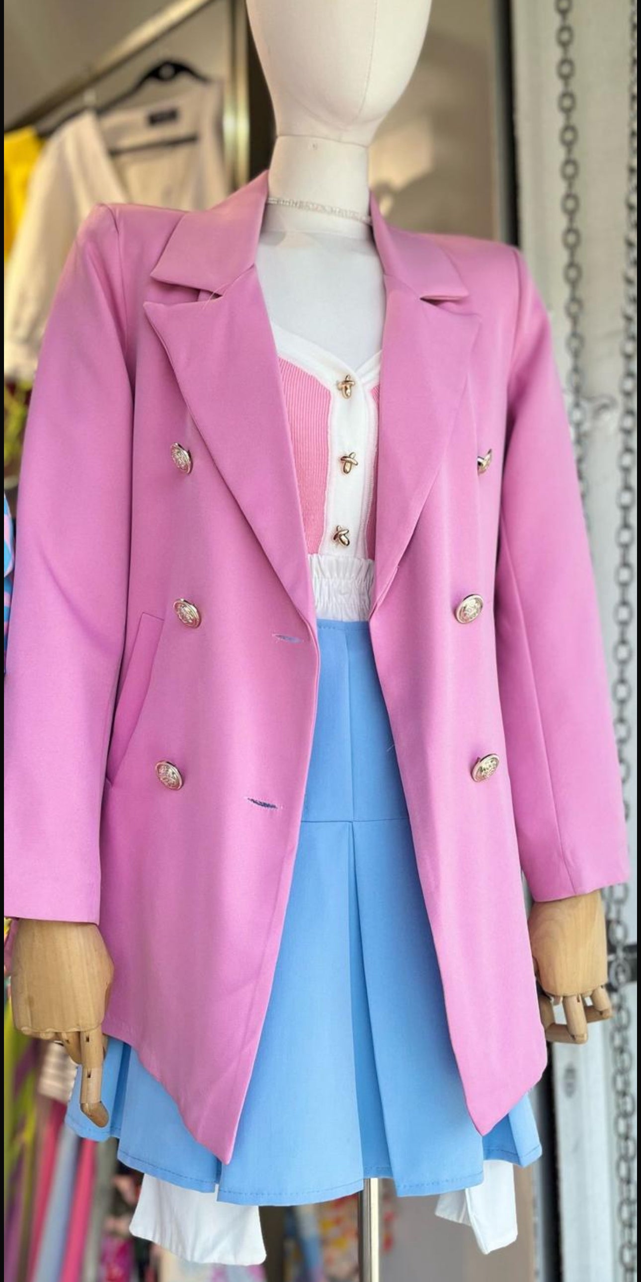 Nidia blazer pink