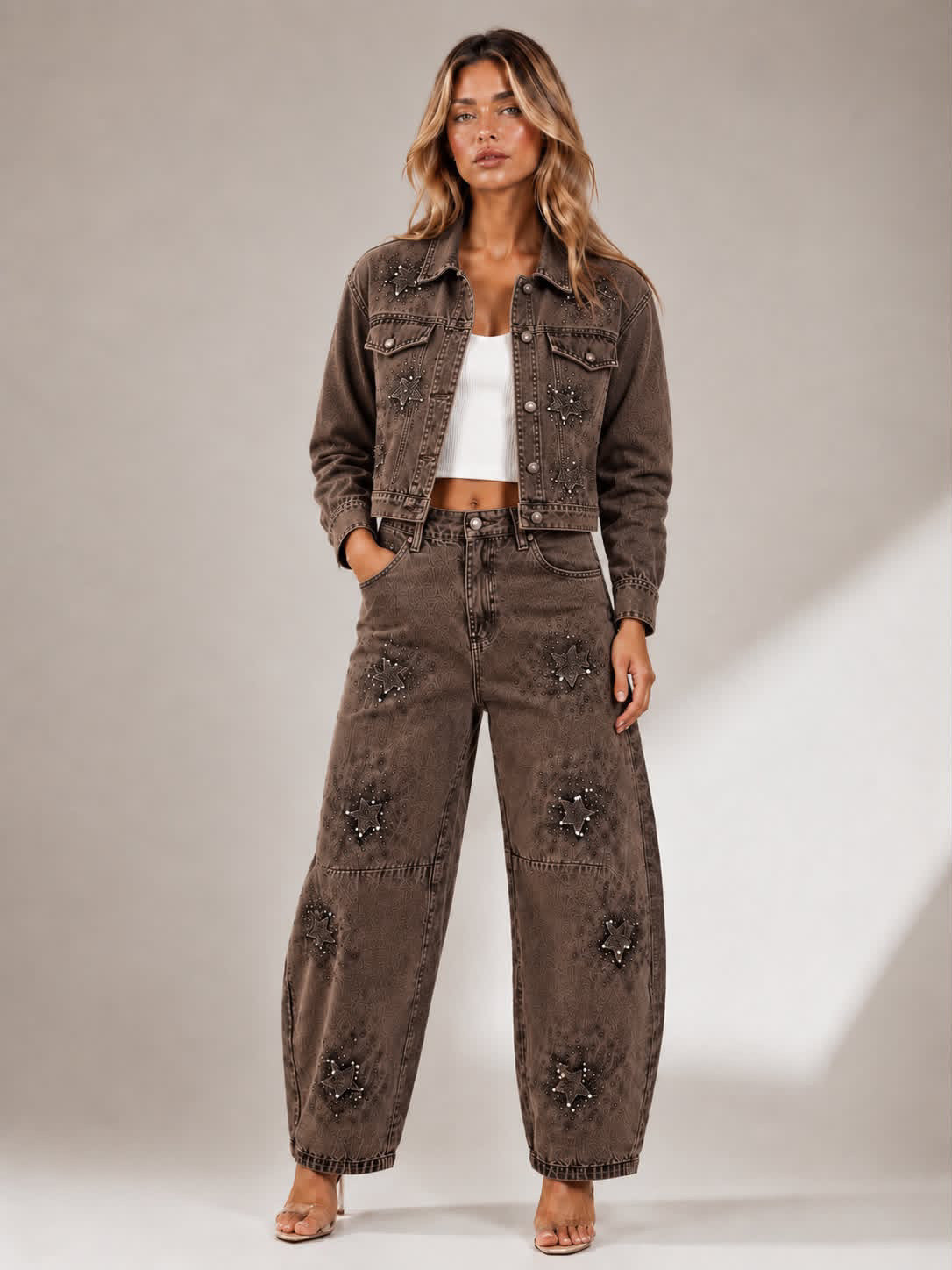 Brown star set