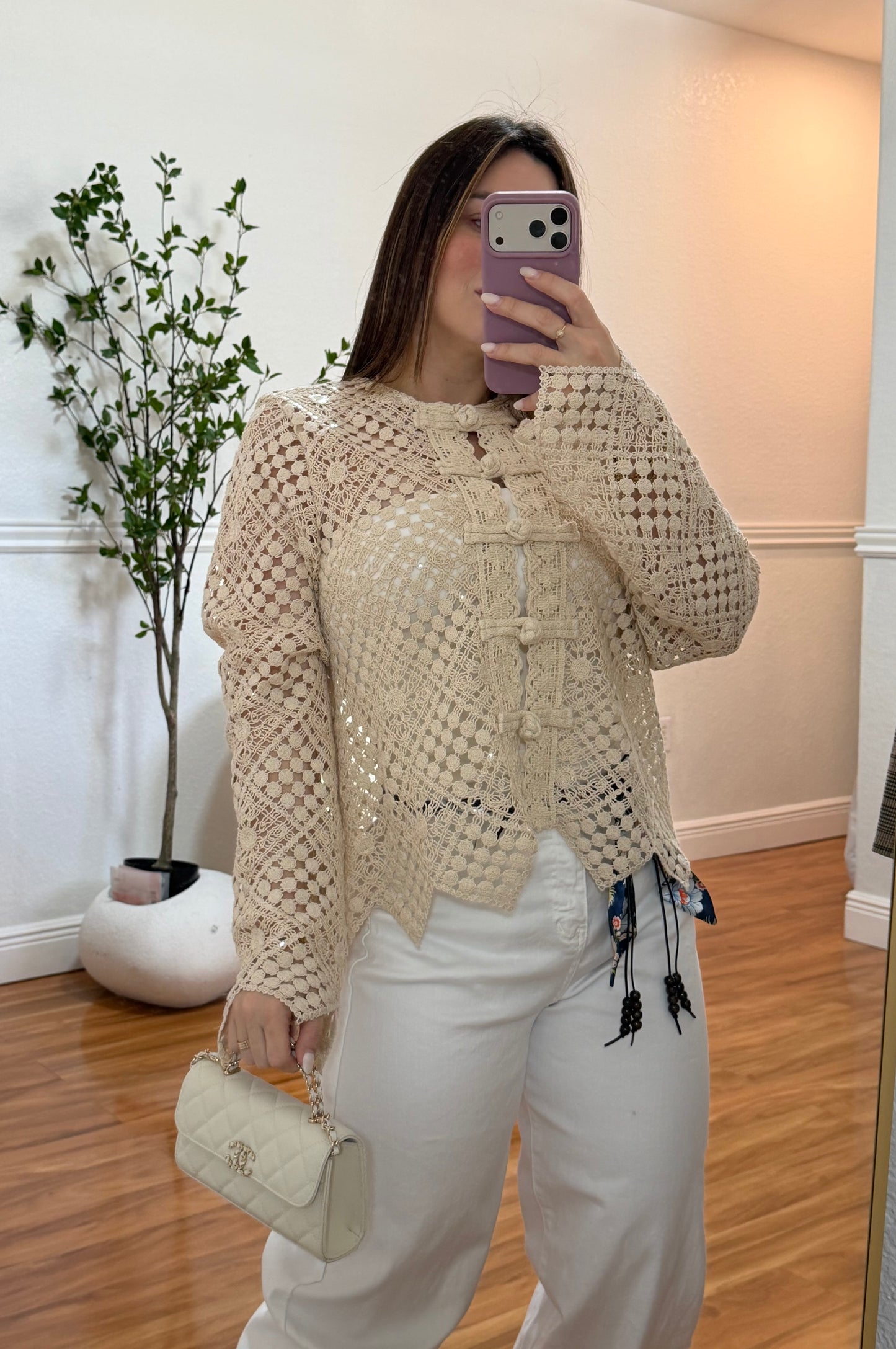 Napoleón crochet top