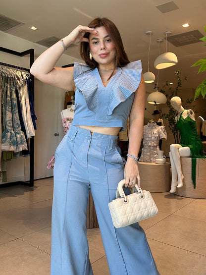 Blue set two pieces