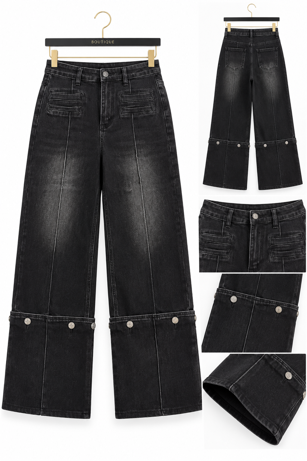 Double Fold Jeans