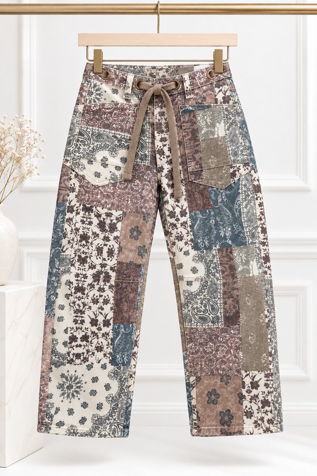Bandana Patchwork Denim