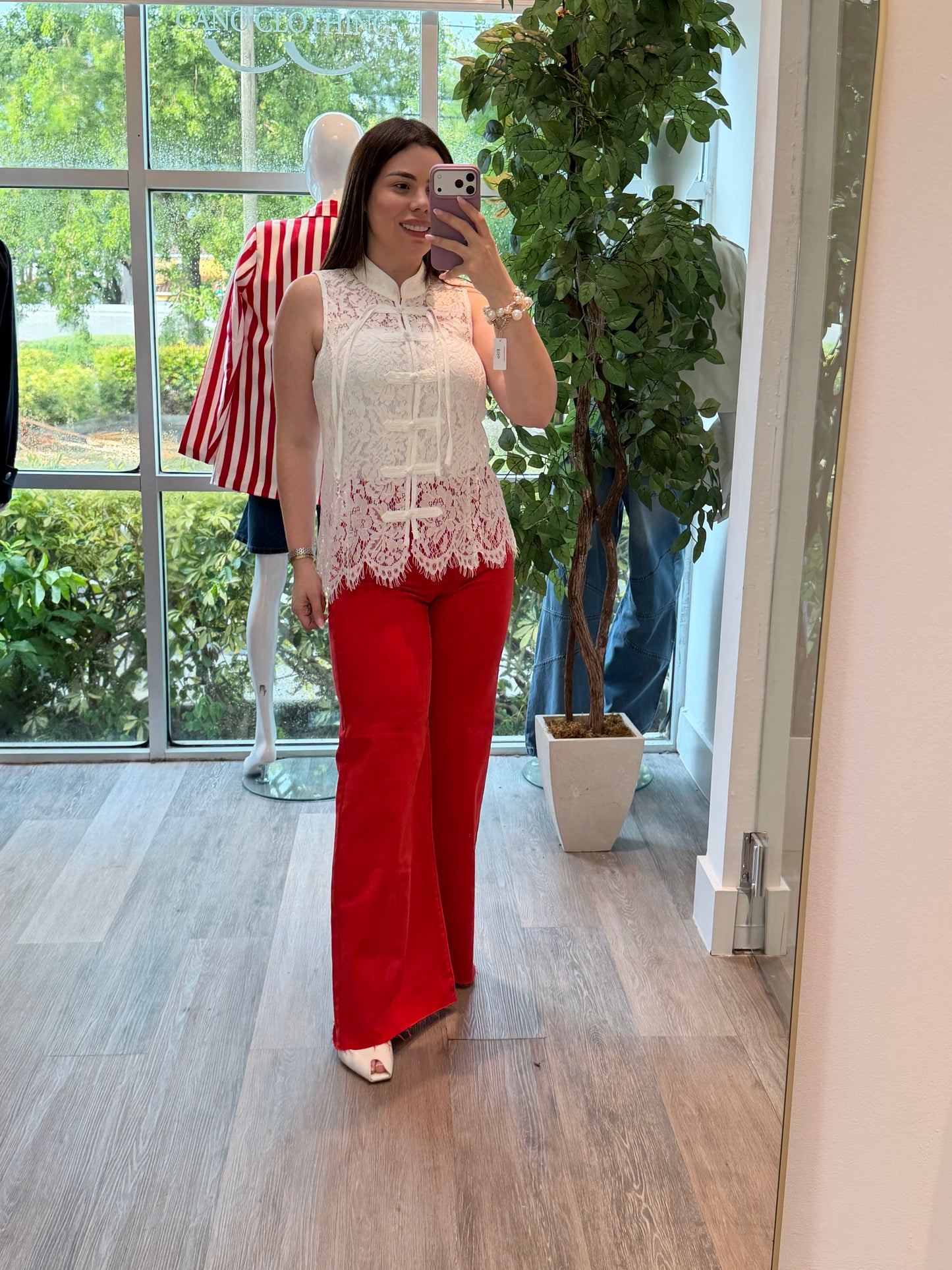 Risen Jeans red