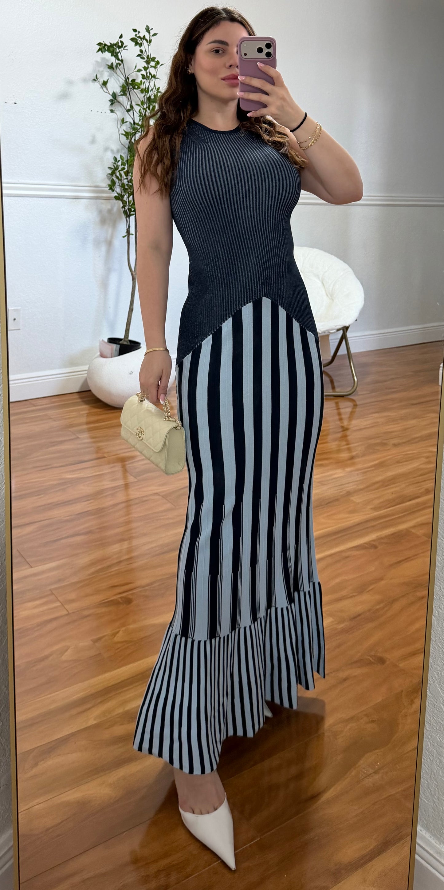 Blue maxi