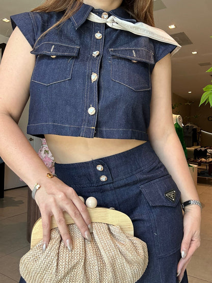 Prada Denim Set