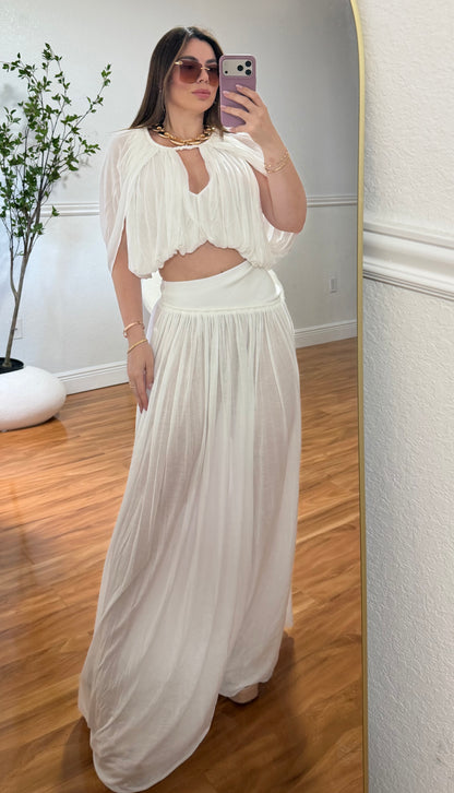 White perla set