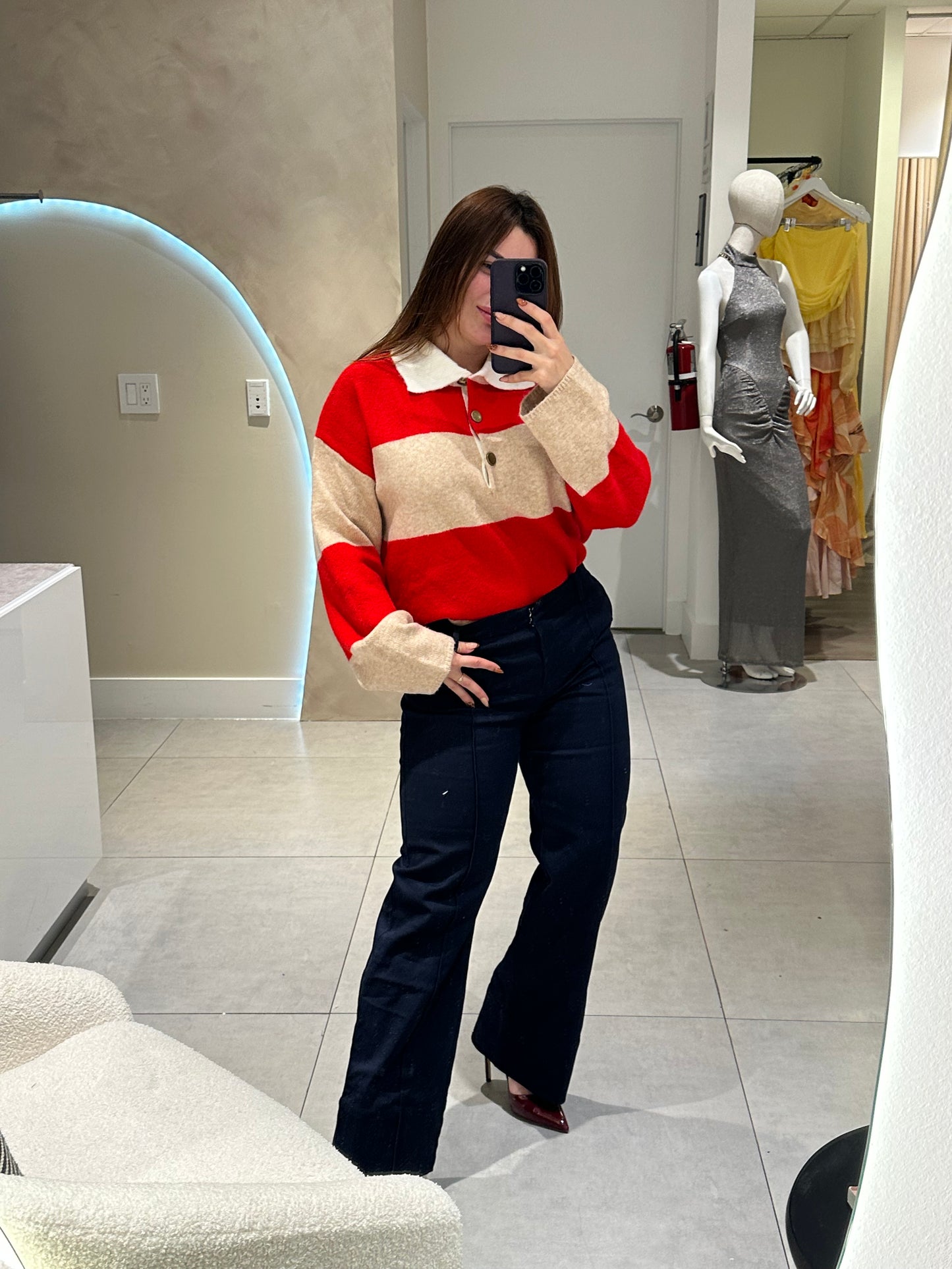 Sweter red