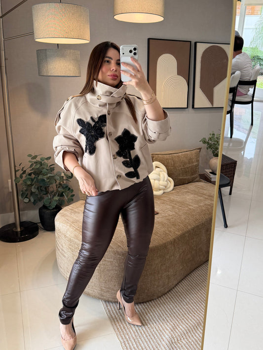 Embroidery Black jacket