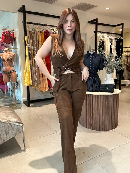 Velvet Brown set