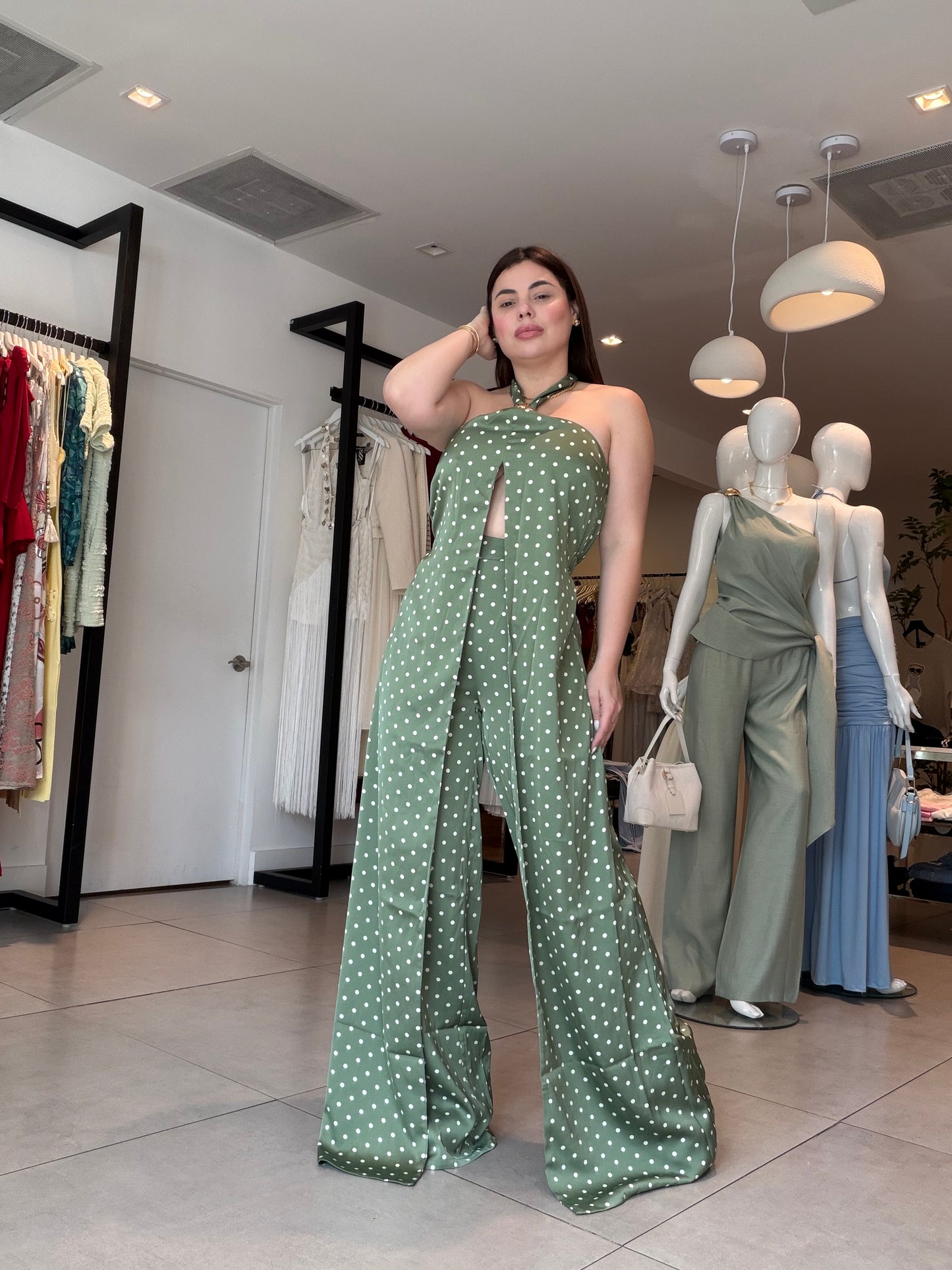 Polka dots Jumpsuit 😍🥰✨