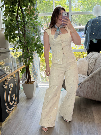 Glow ivory set