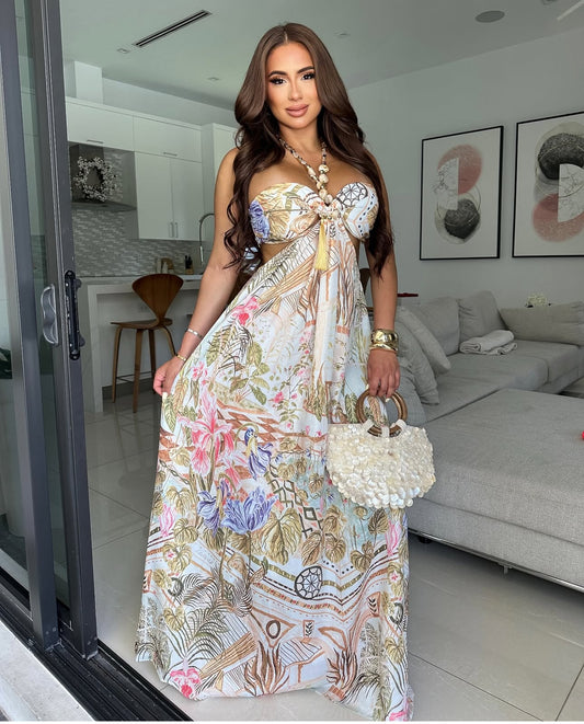 Hade maxi dress