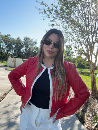 Mila Jacket  red