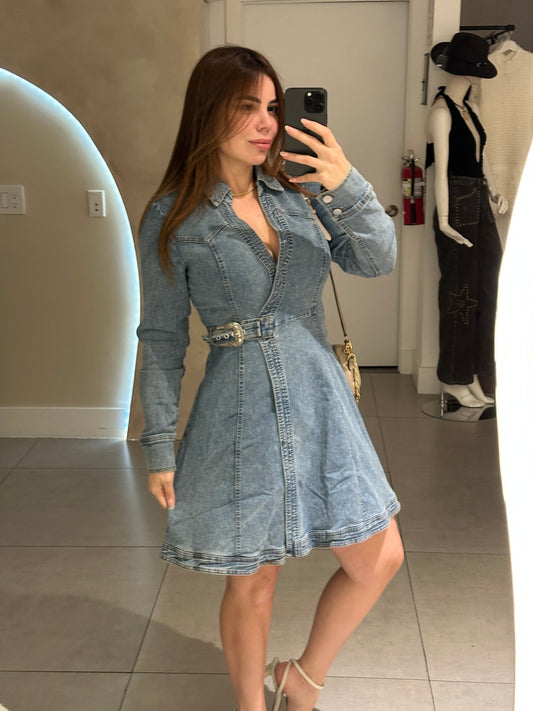 DENIM DRESS NEW