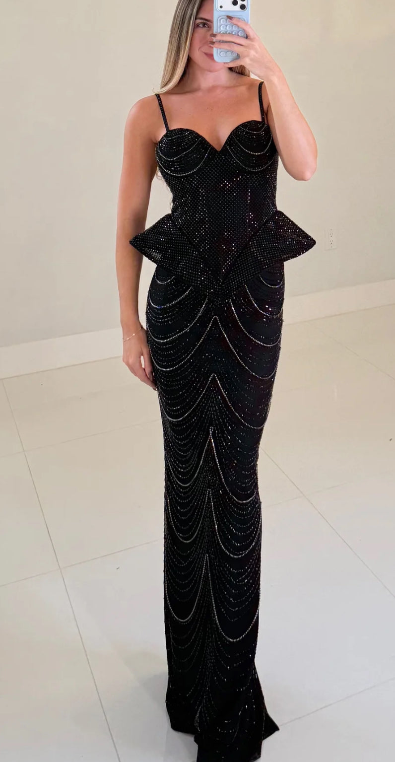 Noche eterna Maxi dress