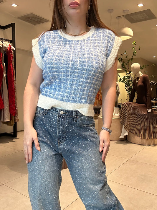 Corali blue top
