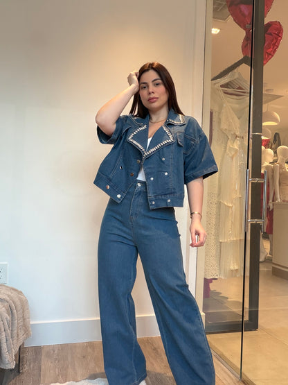 Elena en denim