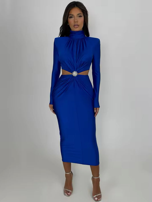 Ailed Blue Dress