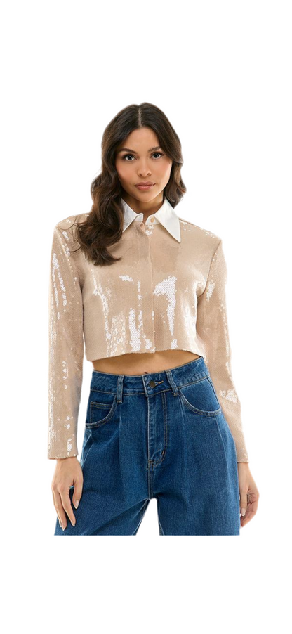Milena Top shine