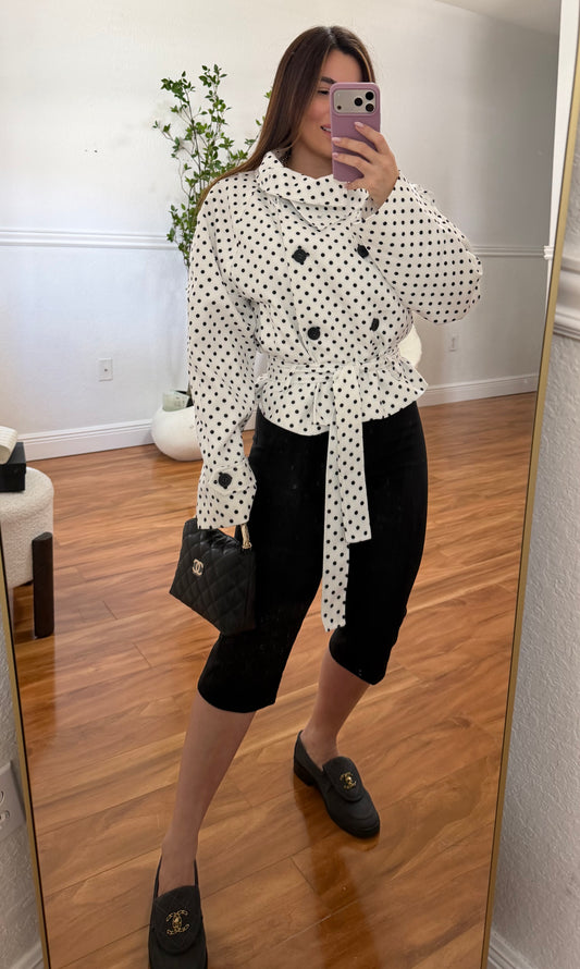 Black capri strech