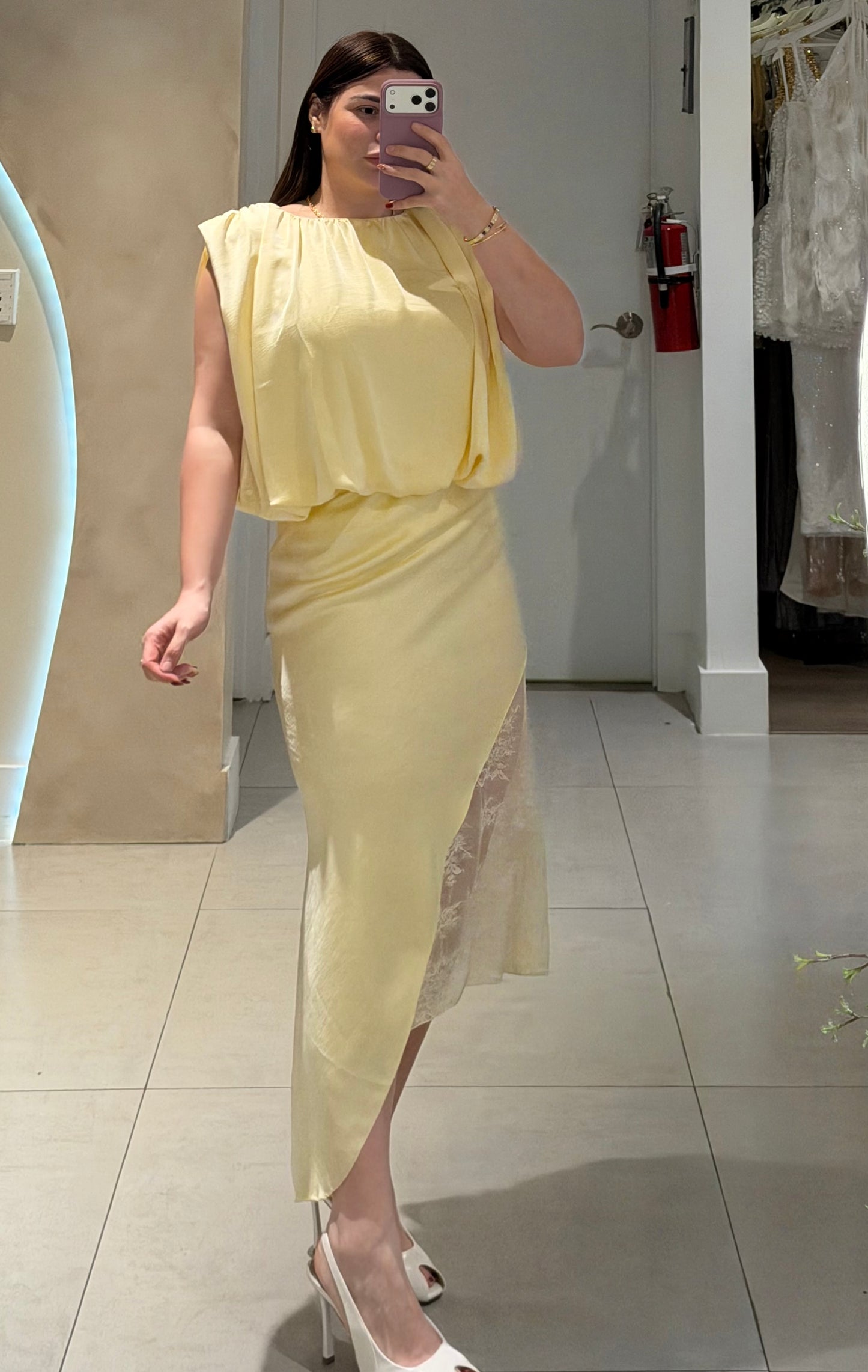 Diane baby yellow set