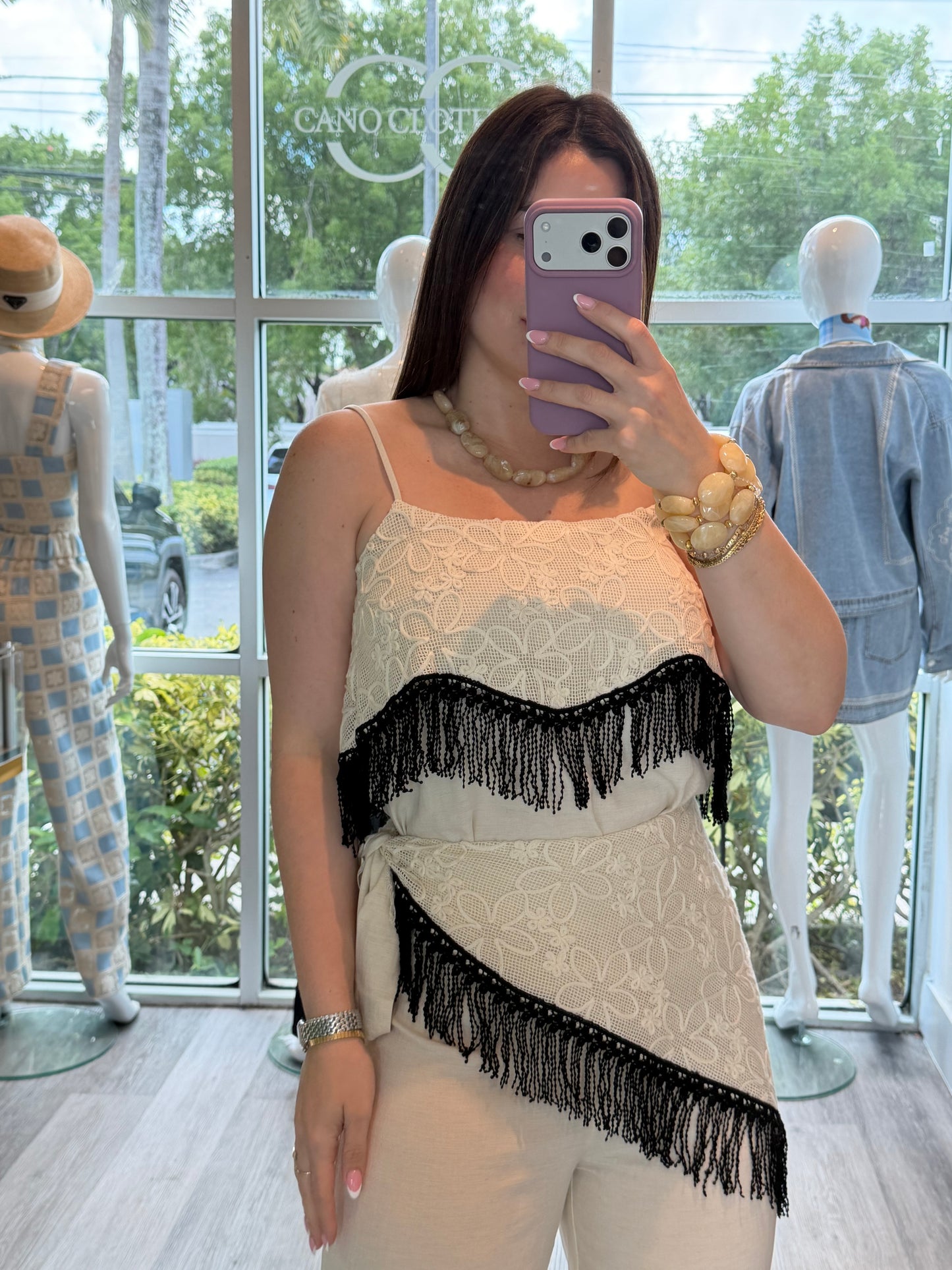 Ivory Fringe set