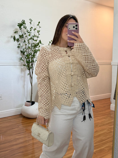 Napoleón crochet top