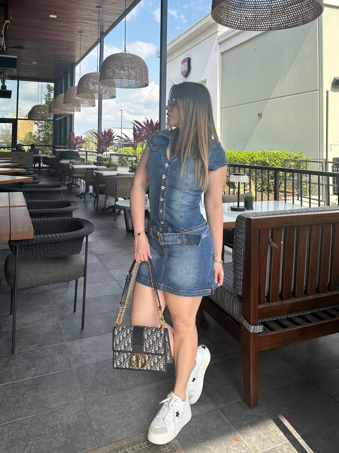 Maríale denim dress