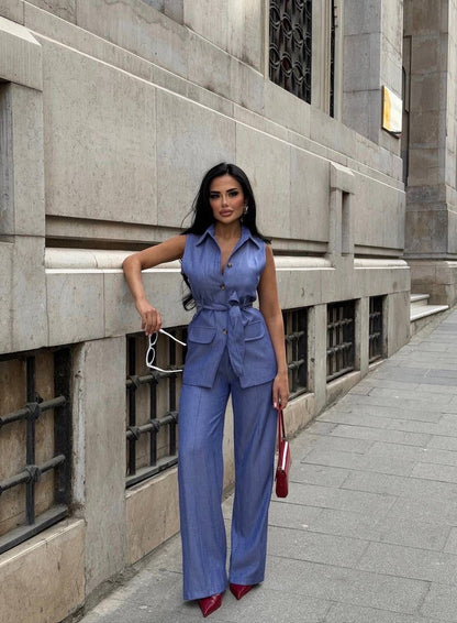 Cristina Denim Set