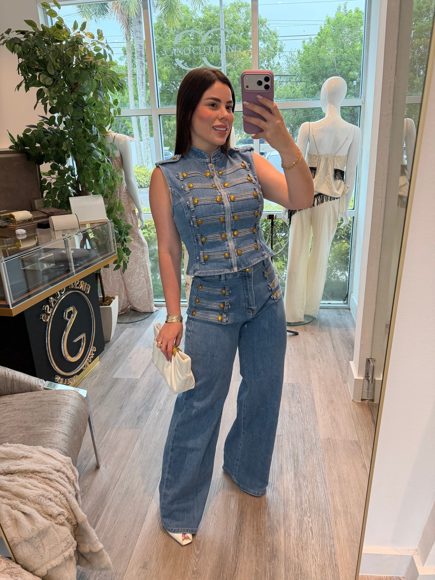 Napoleón Denim strech set