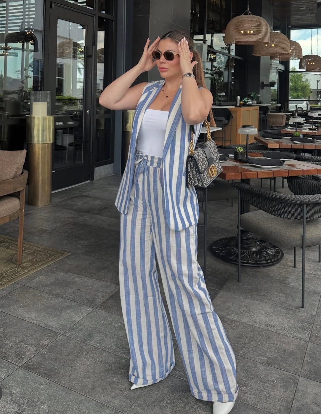 Línea azul set