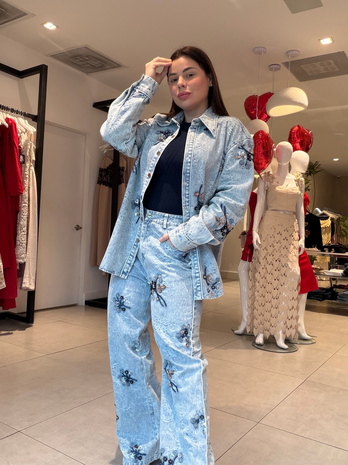 Denim set