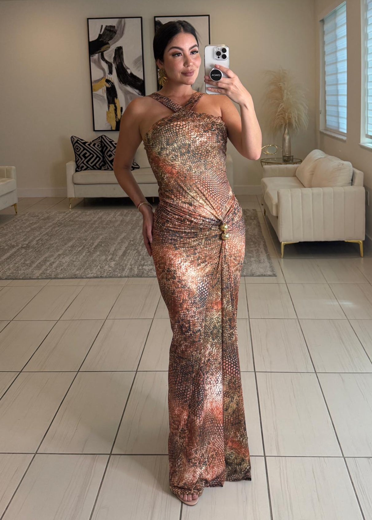 Terra maxi dress