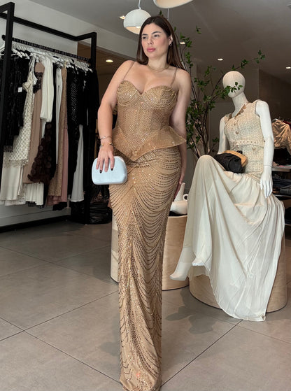 Noche eterna Maxi dress