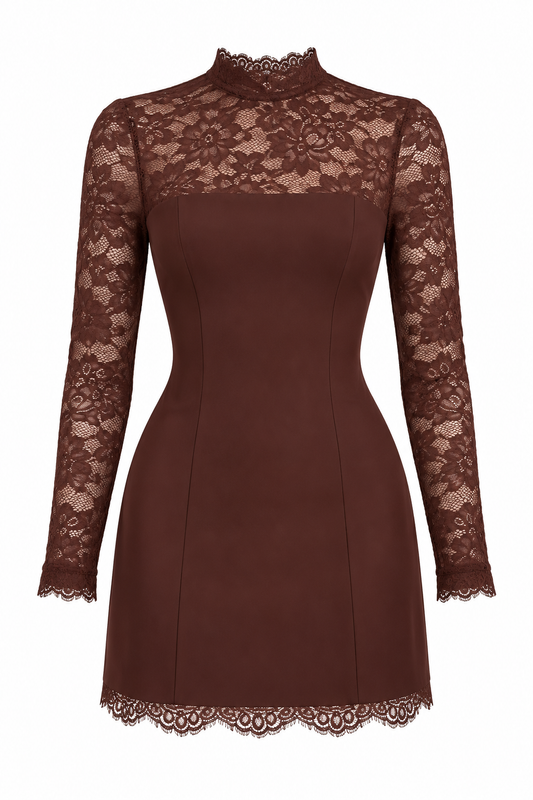 Chocolate Lace dress