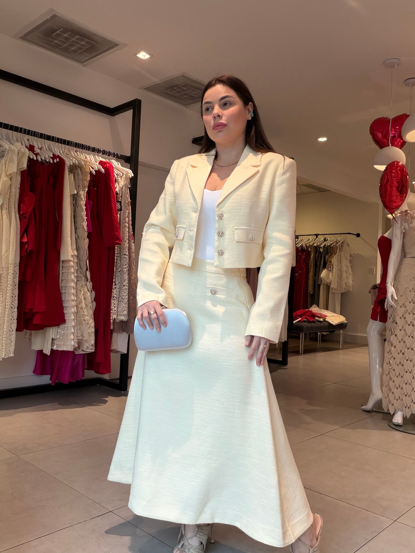 Elegance Maxi skirt set