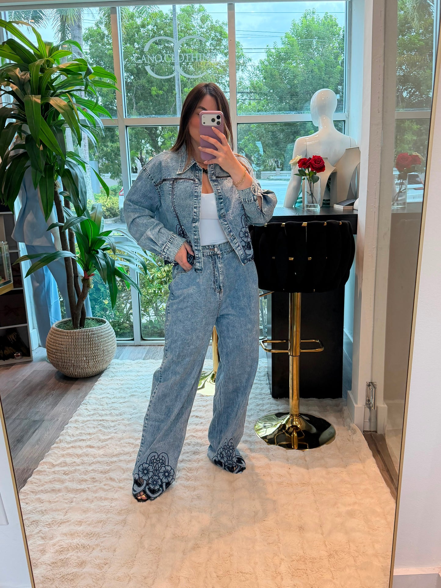Fabiana Denim Set