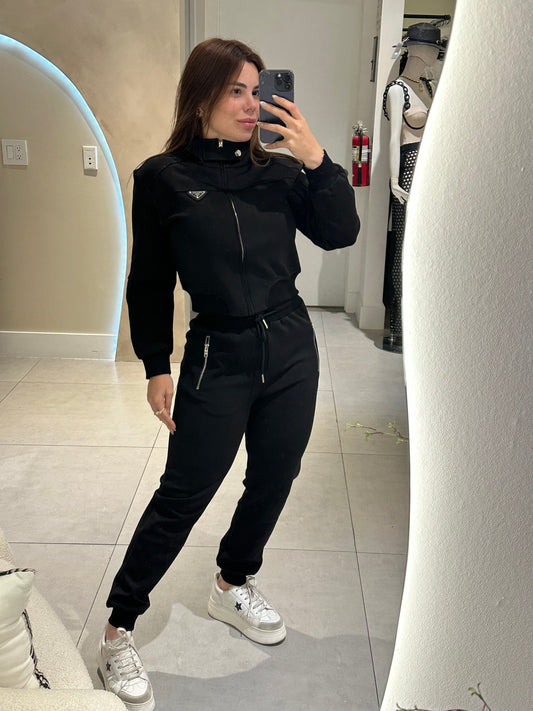 Prada comfy black set