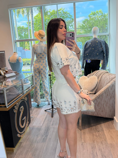 White Crystal Set