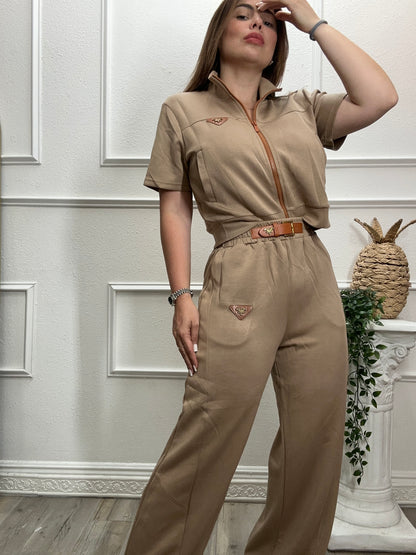 Brown comfy set
