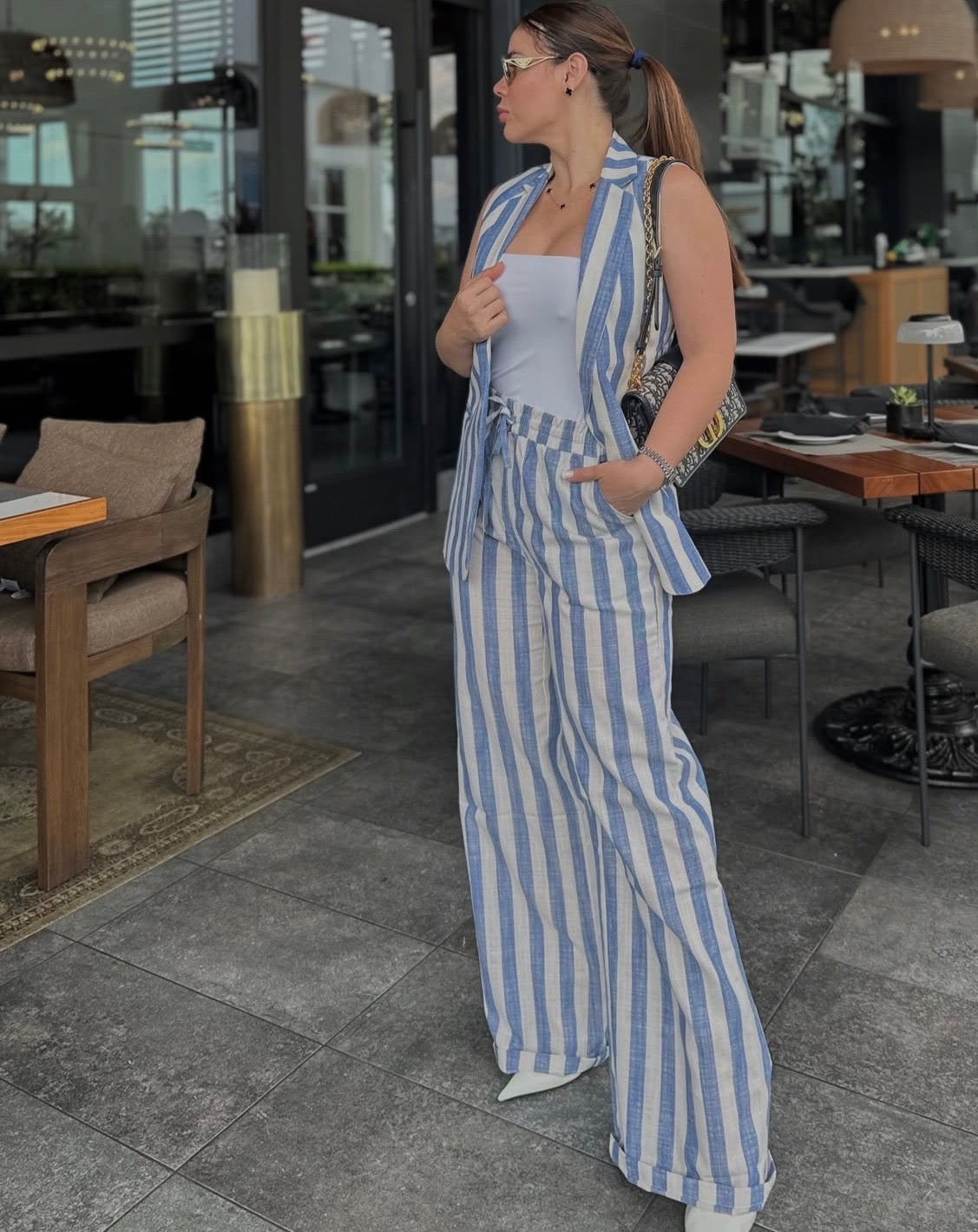 Línea azul set