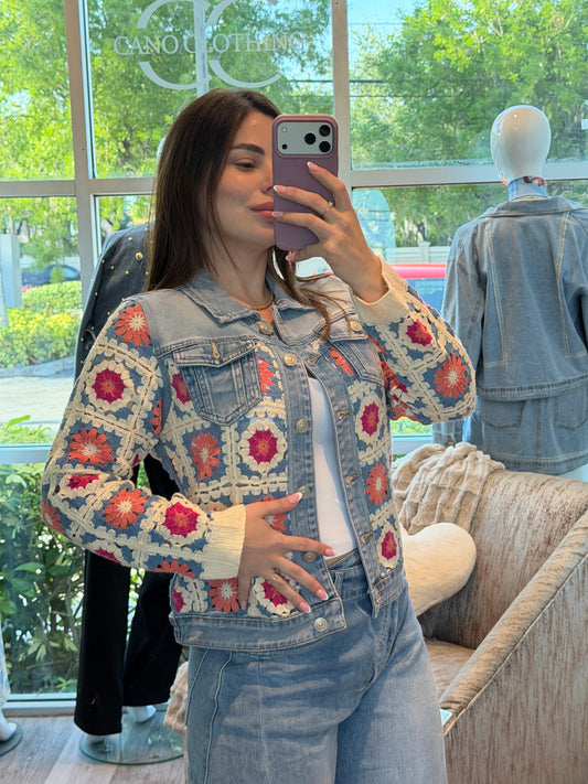 Crochet jacket