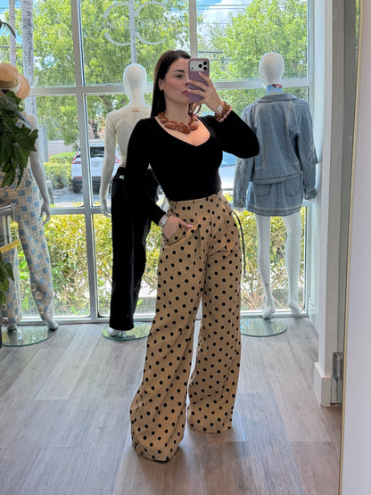 Polka dots pant