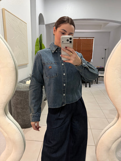 Ce camisa denim